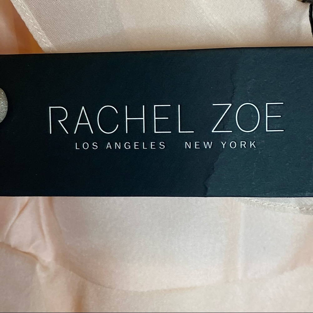 Rachel Zoe Rhinestone Ruffle Mini Dress NWT - Picture 8 of 13